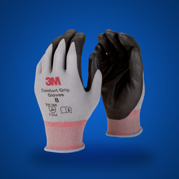 3M COMFORT GRIP GLOVES GENERAL MEDIUM